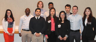 Aon student group photo